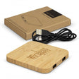 NATURA Bamboo Wireless Fast Charging Hub - Branding Evolution