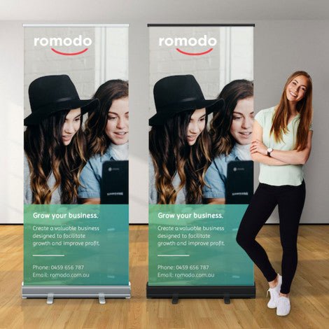 Premium Pull Up Banner - Branding Evolution