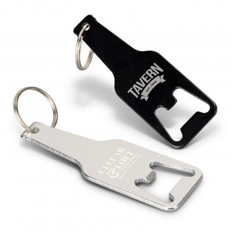 Beverage Bottle Opener Key Ring - Branding Evolution