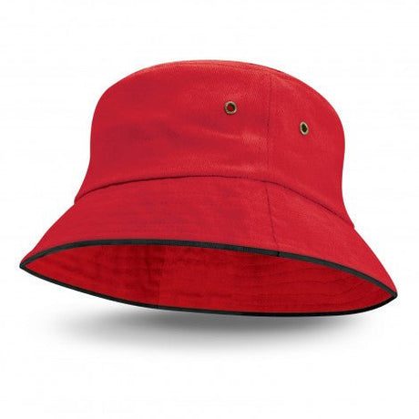 Bondi Bucket Hat - Black Sandwich Trim - Branding Evolution