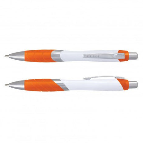 Borg Pen - White Barrel - Branding Evolution
