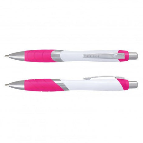 Borg Pen - White Barrel - Branding Evolution
