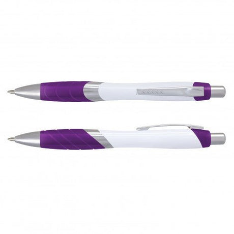 Borg Pen - White Barrel - Branding Evolution