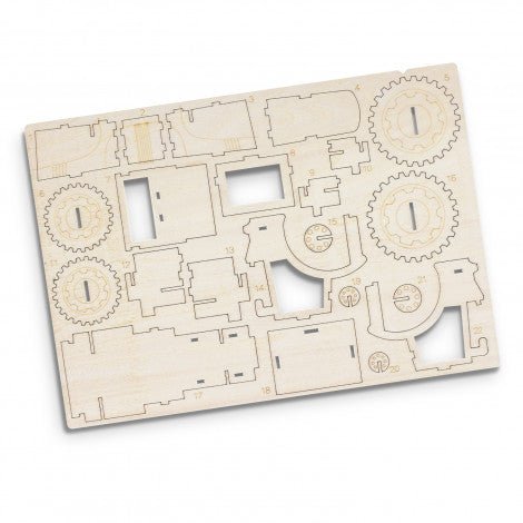 BRANDCRAFT Tractor Wooden Model - Branding Evolution