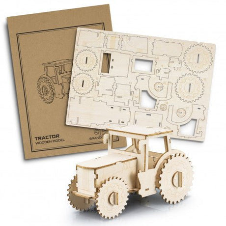 BRANDCRAFT Tractor Wooden Model - Branding Evolution
