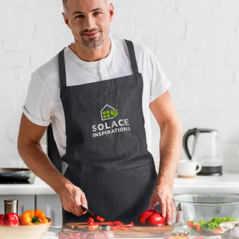 Carolina Denim Bib Apron - Branding Evolution