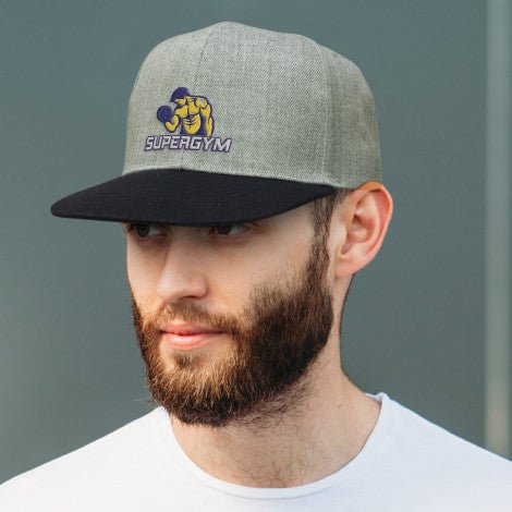 Chisel Flat Peak Cap - Branding Evolution