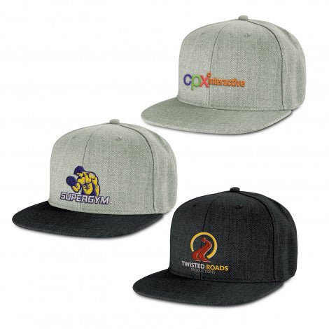 Chisel Flat Peak Cap - Branding Evolution