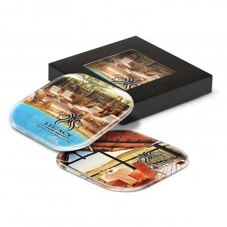 Clarion Coaster Set - Branding Evolution