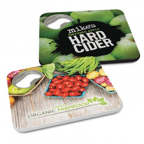 Coaster Bottle Opener - Branding Evolution