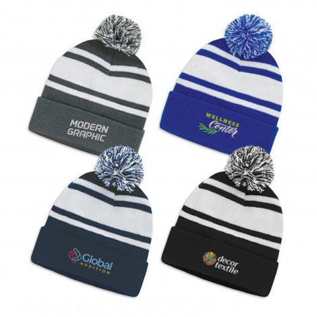Commodore Beanie with Pom Pom - Branding Evolution