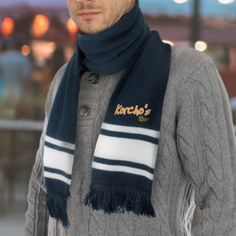Commodore Scarf - Branding Evolution