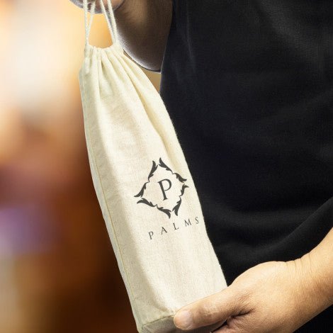 Cotton Bottle Gift Bag - Branding Evolution