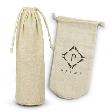 Cotton Bottle Gift Bag - Branding Evolution