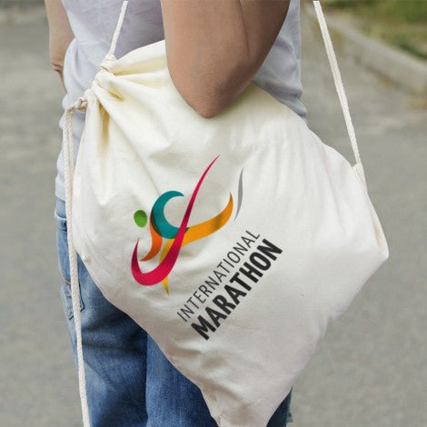 Cotton Drawstring Backpack - Branding Evolution