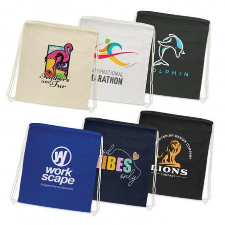 Cotton Drawstring Backpack - Branding Evolution