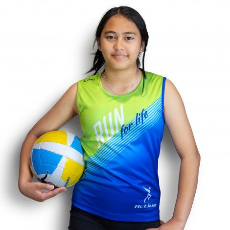 Custom Kids Sports Singlet - Branding Evolution