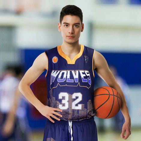 Custom Mens Basketball Top - Branding Evolution