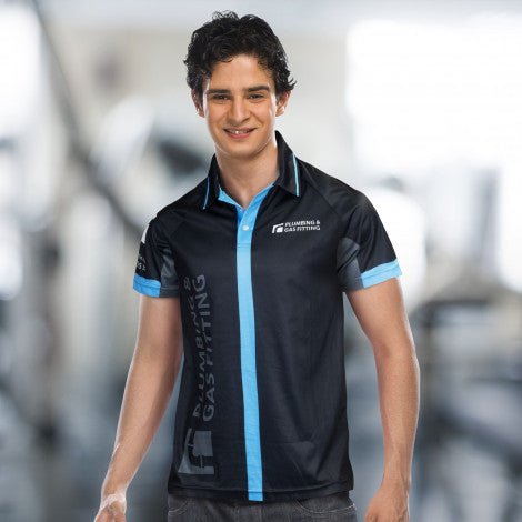 Custom Mens Performance Polo - Branding Evolution