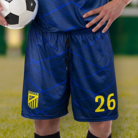 Custom Mens Soccer Shorts - Branding Evolution