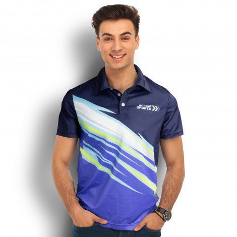 Custom Mens Sports Polo - Branding Evolution
