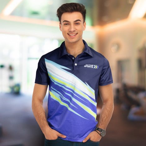 Custom Mens Sports Polo - Branding Evolution