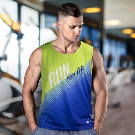 Custom Mens Sports Singlet - Branding Evolution