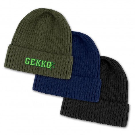 Denali Knitted Beanie - Branding Evolution