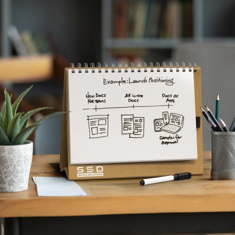 Desk Whiteboard Notebook - Branding Evolution
