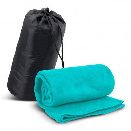 Glasgow Fleece Blanket in Carry Bag - Branding Evolution