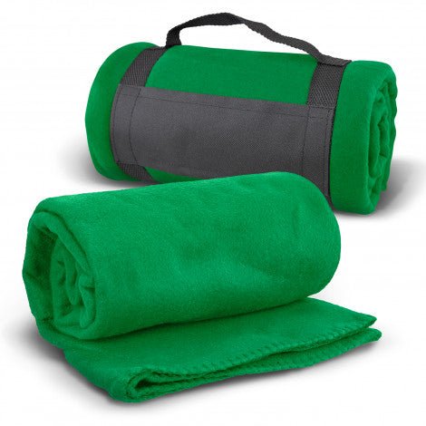 Glasgow Fleece Blanket with Strap - Branding Evolution