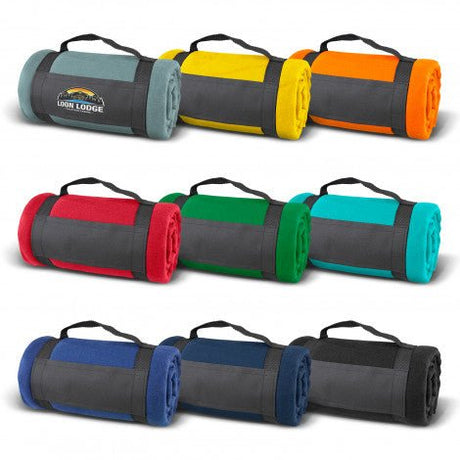 Glasgow Fleece Blanket with Strap - Branding Evolution