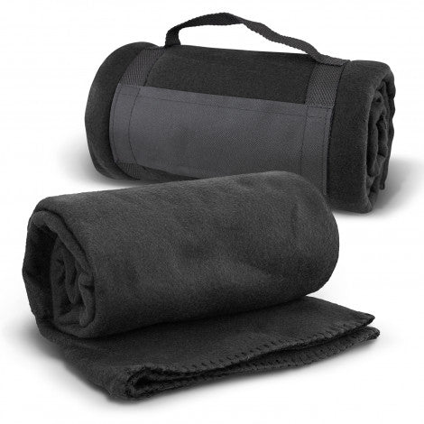Glasgow Fleece Blanket with Strap - Branding Evolution