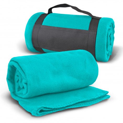 Glasgow Fleece Blanket with Strap - Branding Evolution