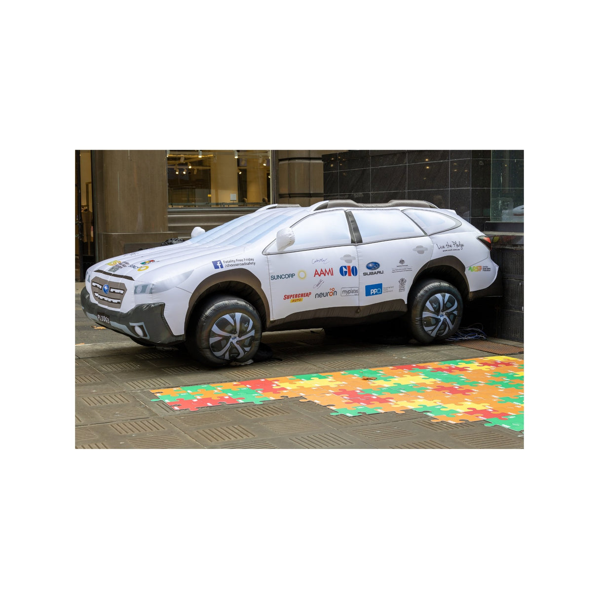 Inflatable Car - Branding Evolution