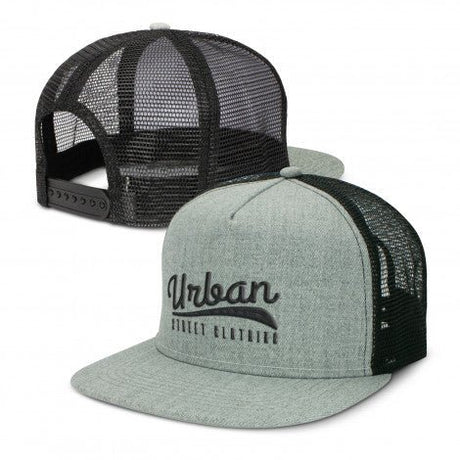 Jackson Flat Peak Trucker Cap - Branding Evolution