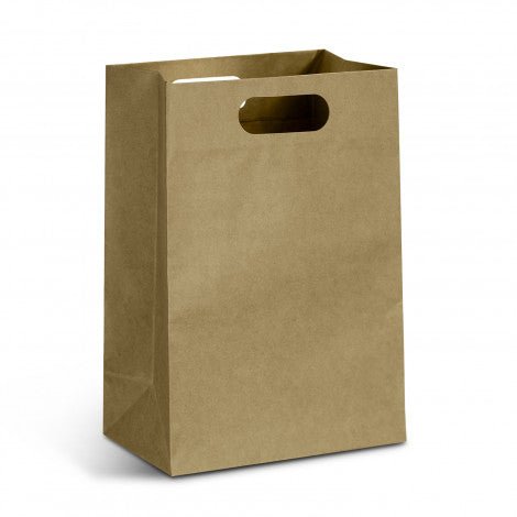 Large Die Cut Paper Bag Portrait - Branding Evolution