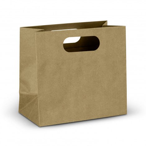 Medium Die Cut Paper Bag Landscape - Branding Evolution