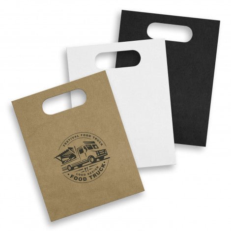 Medium Die Cut Paper Bag Portrait - Branding Evolution