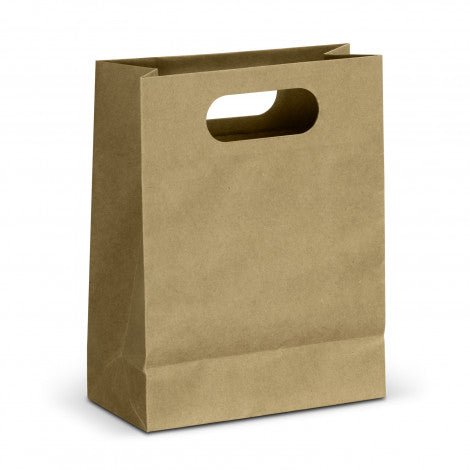 Medium Die Cut Paper Bag Portrait - Branding Evolution