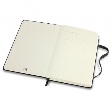 Moleskine Classic Leather Hard Cover Notebook - Large - Branding Evolution