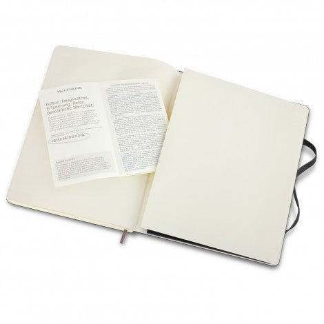 Moleskine Classic Soft Cover Notebook - Extra Large - Branding Evolution
