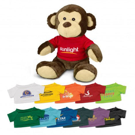 Monkey Plush Toy - Branding Evolution