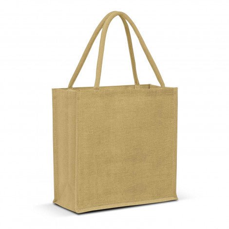 Monza Jute Tote Bag - Colour Match - Branding Evolution
