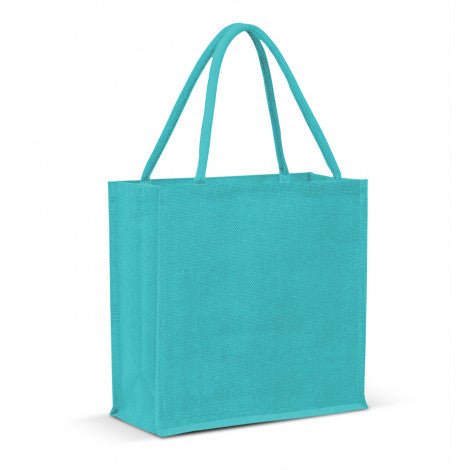 Monza Jute Tote Bag - Colour Match - Branding Evolution