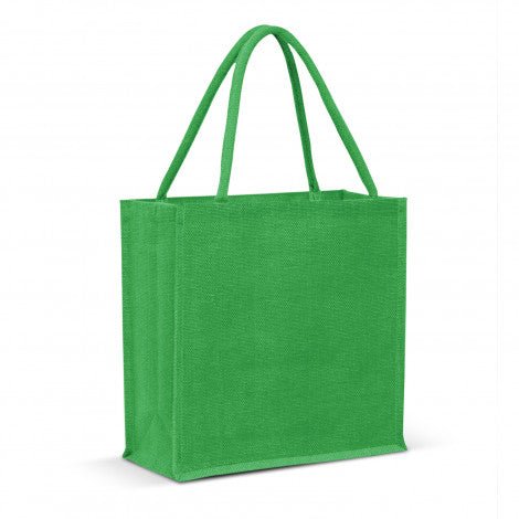 Monza Jute Tote Bag - Colour Match - Branding Evolution