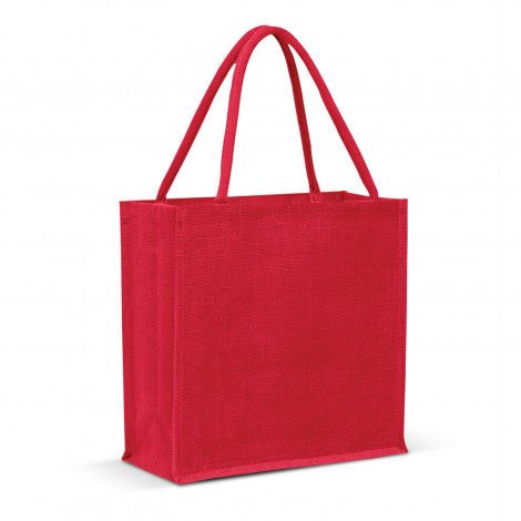 Monza Jute Tote Bag - Colour Match - Branding Evolution