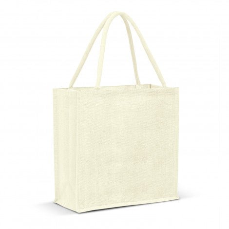 Monza Jute Tote Bag - Colour Match - Branding Evolution