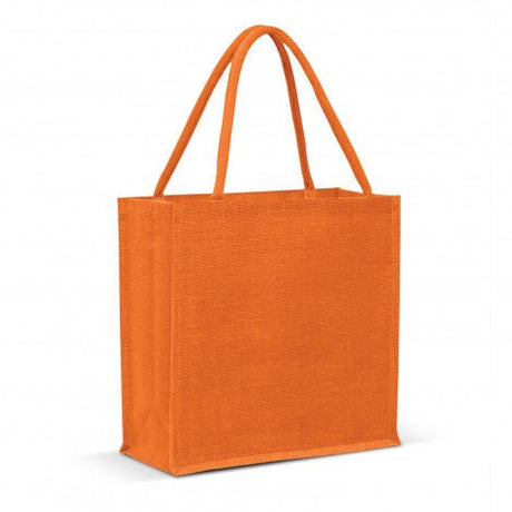 Monza Jute Tote Bag - Colour Match - Branding Evolution
