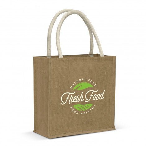 Monza Starch Jute Tote Bag - Branding Evolution